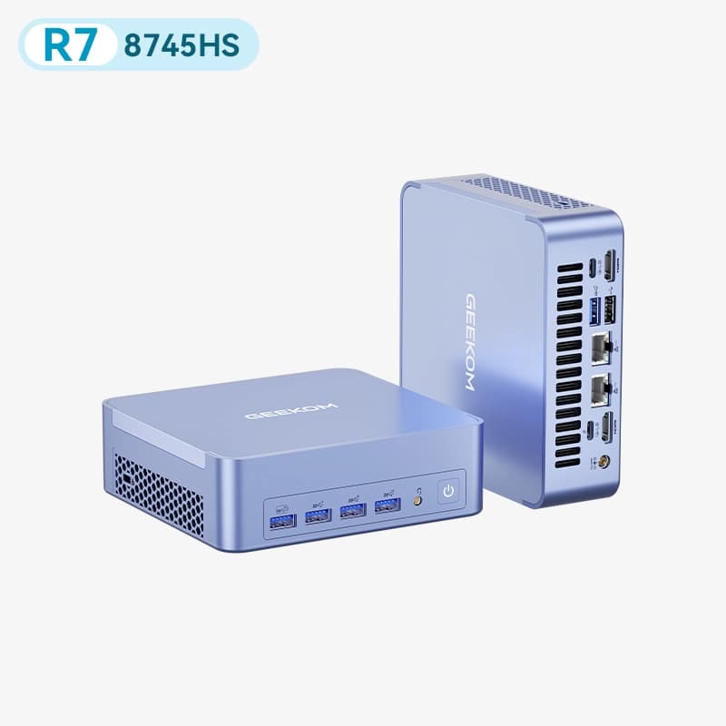 GEEKOM AX8 Max — أفضل Mini PC متوازن للوكلاء والتشغيل المحلي