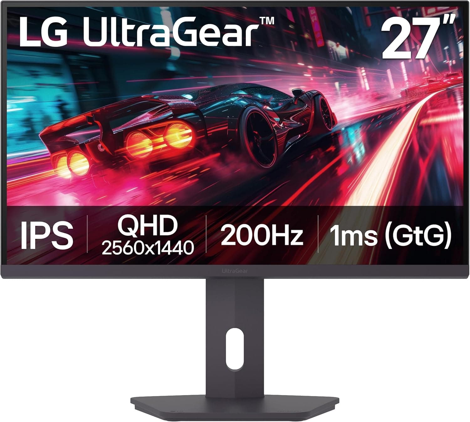 LG UltraGear 27G610A-B — شاشة QHD قوية للألعاب والمحتوى البصري