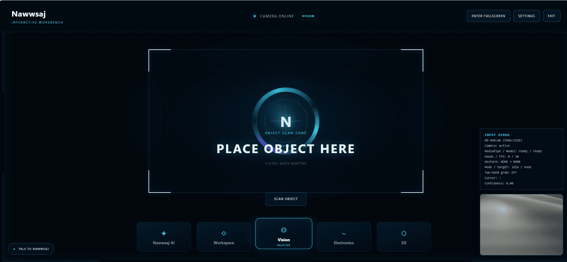 Interactive Workbench